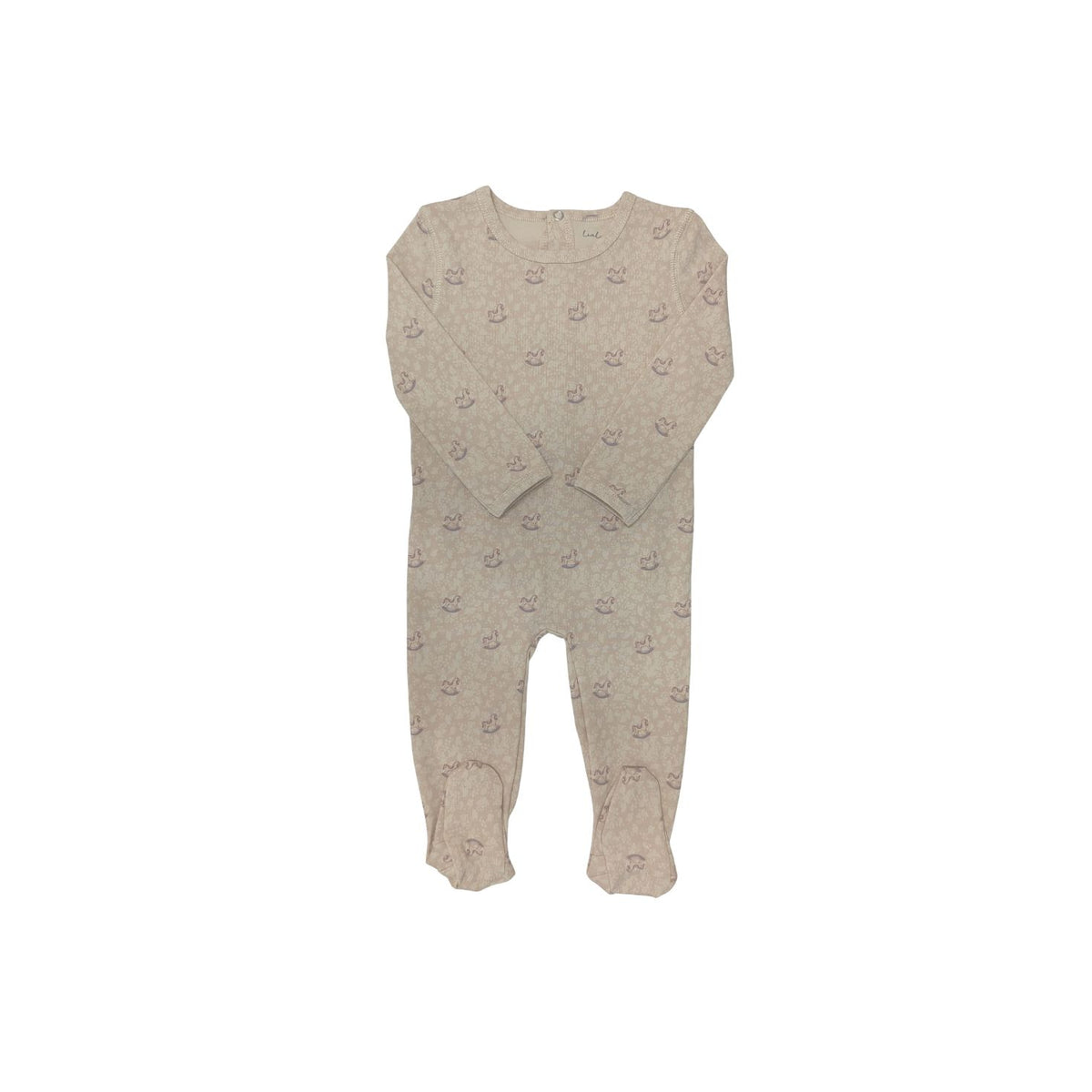 The Printed Romper Heirloom Pony - Girls