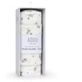 Floral Boys Swaddle + Cloth